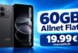 Xiaomi Redmi Note 17 Pro Max für einmalig 59€ mit 60GB Allnet Flat nur 19.99€ monatlich