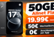Xiaomi Redmi Note 17 Pro für einmalig 1€ mit 50GB Allnet Flat & 50€ Wechselbonus nur 19.99€ monatlich