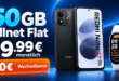 Xiaomi Redmi Note 17 & Xiaomi Smart Band 9 mit 50GB Allnet Flat & 50€ Wechselbonus nur 19.99€ monatlich