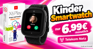 Xplora X6 Play 2.Gen & Energy Straps and Frames für einmalig 49€ im Telekom Netz nur 6.99€ monatlich