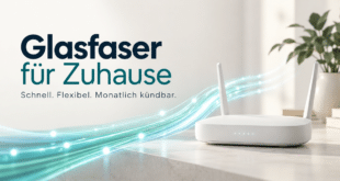 congstar Glasfaser ab 36 Euro: monatlich kündbar und ohne Routermiete