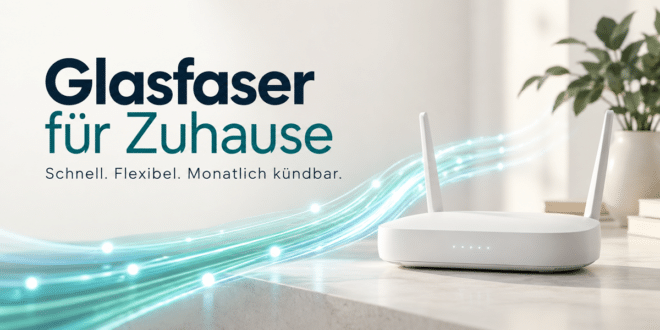 congstar Glasfaser ab 36 Euro: monatlich kündbar und ohne Routermiete