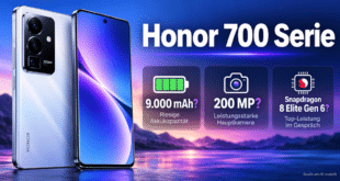 Honor 700 Serie: Kommen 9.000-mAh-Akku und 200-MP-Kamera schon im November?
