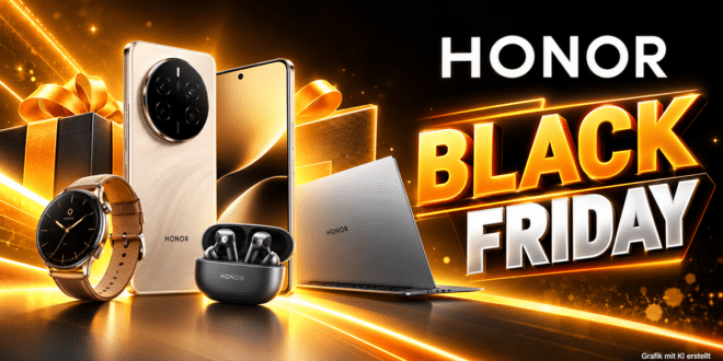 HONOR Black Friday 2026: Erste Deals ab 30. Oktober – Smartphone mit oder ohne Vertrag kaufen?