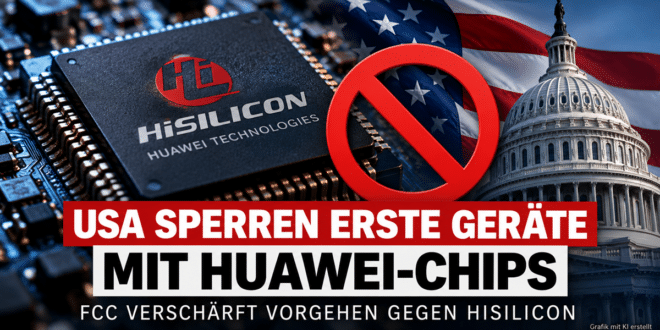 USA verbieten erste Geräte mit Huawei-Chips – drohen weitere Einschränkungen?
