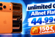 iPhone 17 Pro für einmalig 249€ mit o2 unlimited Allnet Flat & 150€ Cashback nur 44.99€ monatlich