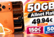 iPhone 17 Pro für einmalig 219€ mit 50GB Allnet Flat & 150€ Cashback & 50€ Wechselbonus nur 49.94 Euro monatlich
