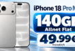 iPhone 18 Pro Max für einmalig 350€ mit 140GB Allnet Flat nur 49.99€ monatlich