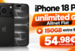 iPhone 18 Pro für einmalig 299€ mit o2 unlimited Allnet Flat (+150GB extra SIM) für 54.98€ monatlich