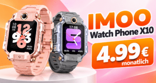 IMOO Watch Phone X10 für einmalig 49€ im Telekom Netz nur 4.99€ monatlich