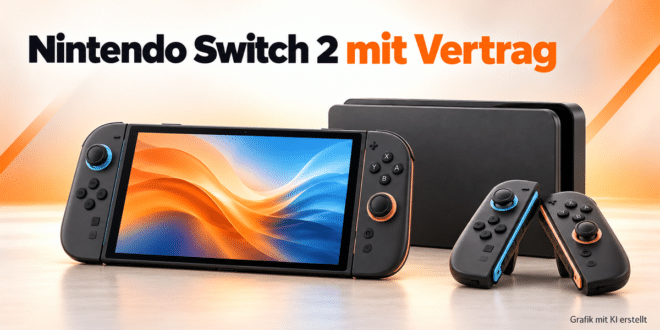 Nintendo Switch 2 mit Vertrag