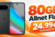 Google Pixel 10 mit 80GB Allnet Flatrate nur 24.99€ monatlich
