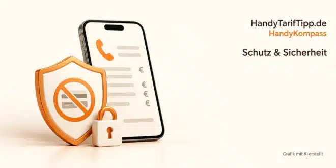 Drittanbietersperre einrichten: Schutz für deine Mobilfunkrechnung