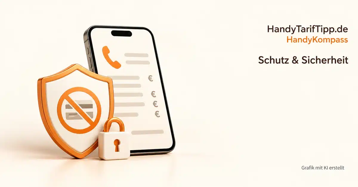 Drittanbietersperre einrichten: Schutz für deine Mobilfunkrechnung