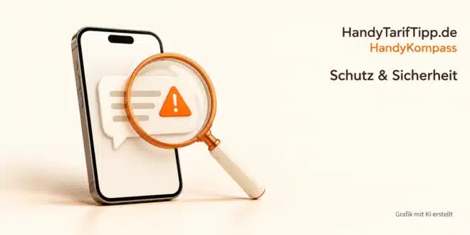 Phishing-SMS erkennen: Warnzeichen und richtiges Verhalten