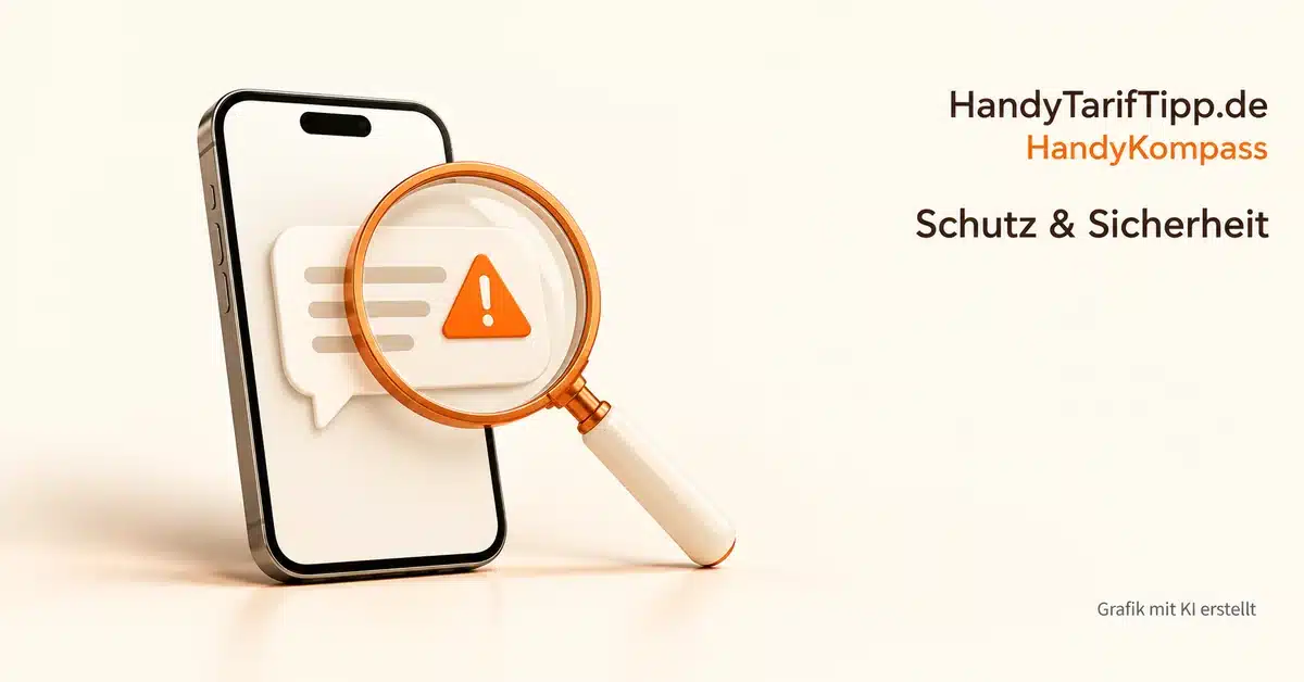 Phishing-SMS erkennen: Warnzeichen und richtiges Verhalten