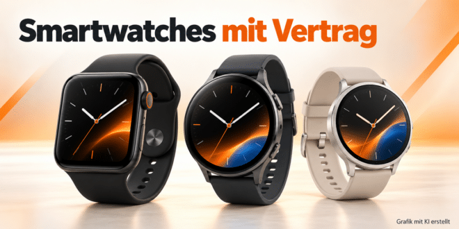 Smartwatches mit Vertrag