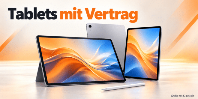 Tablets mit Vertrag