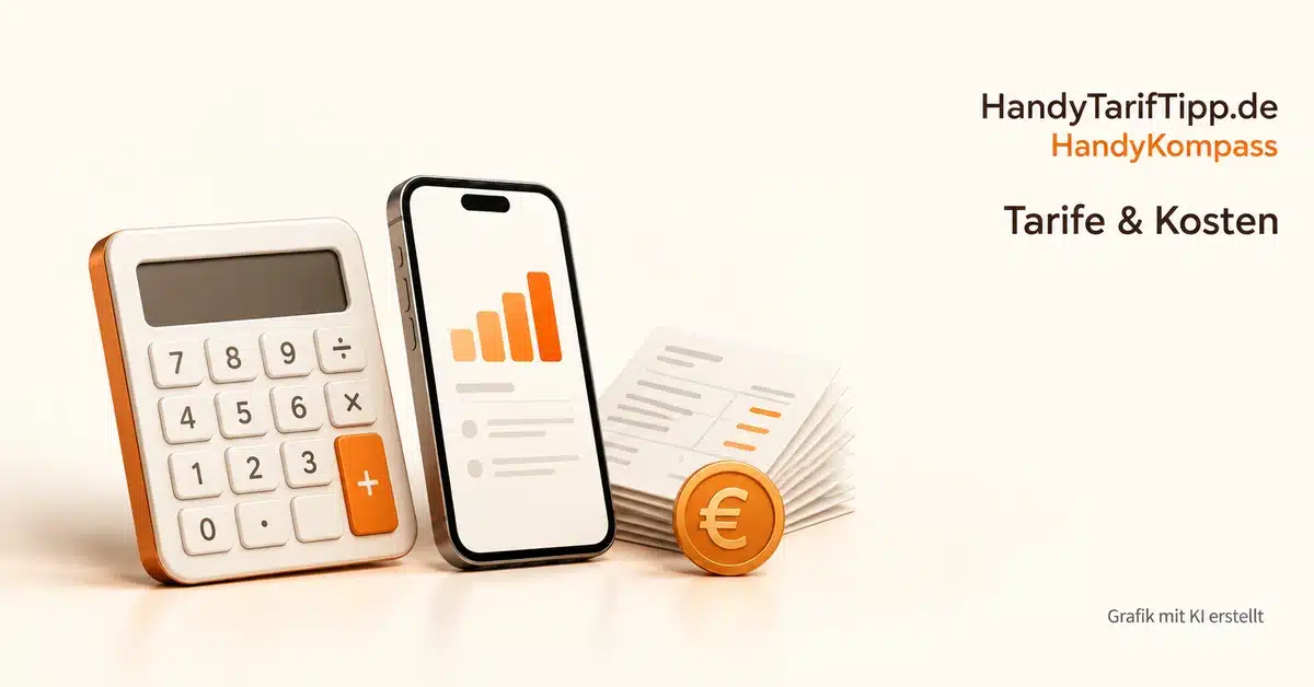 Handytarif-Gesamtkosten berechnen: So vergleichst du fair
