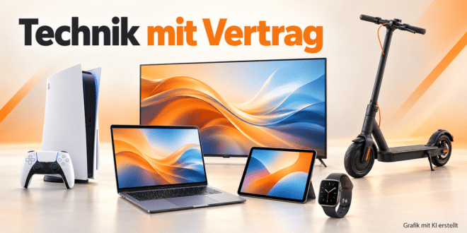 Technik mit Vertrag
