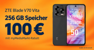 ZTE Blade V70 Vita: Neues Smartphone mit 256 GB für 100 Euro